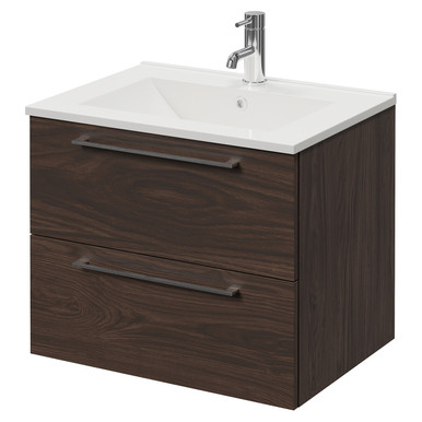 Napoli 460 Wall Mounted 2 Drawer Vanity Unit with Angel Basin