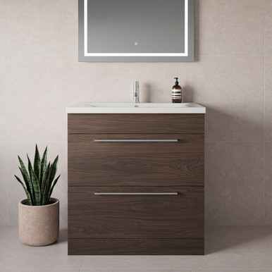 Napoli 460 2 Drawer Vanity Unit with Glide Basin