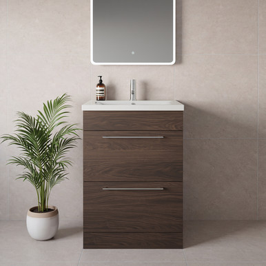 Napoli 460 2 Drawer Vanity Unit with Glide Basin