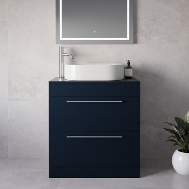 Napoli 460 2 Drawer Vanity Unit for Countertop Basins