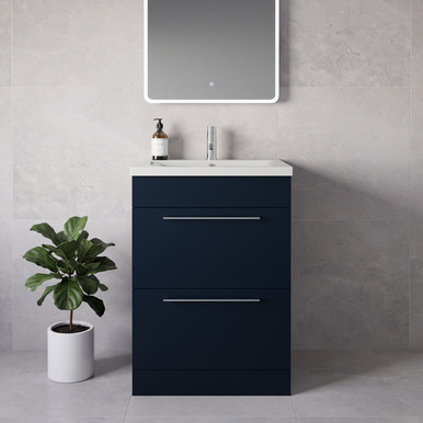 Napoli 460 2 Drawer Vanity Unit with Glide Basin