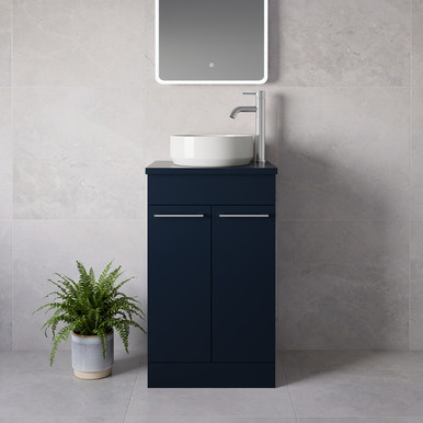 Napoli 390 2 Door Vanity Unit for Countertop Basins