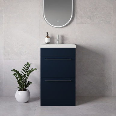 Napoli 390 2 Drawer Vanity Unit with Glide Basin