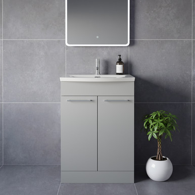 Napoli 390 2 Door Vanity Unit with Arc Basin