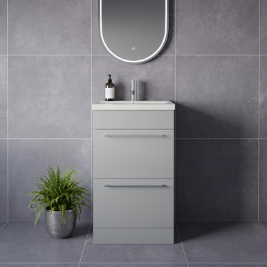Napoli 390 2 Drawer Vanity Unit with Glide Basin