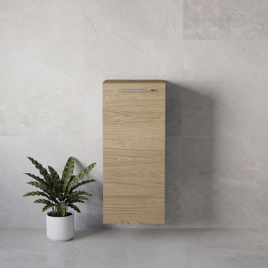 Napoli Wall Mounted Single Door Side Cabinet