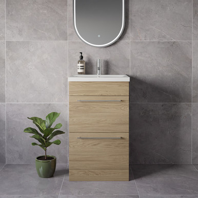 Napoli 390 2 Drawer Vanity Unit with Glide Basin