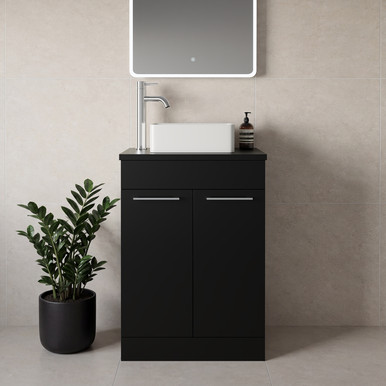 Napoli 390 2 Door Vanity Unit for Countertop Basins