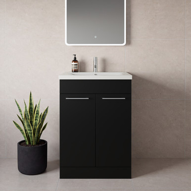 Napoli 460 2 Door Vanity Unit with Glide Basin