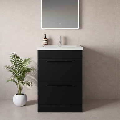 Napoli 460 2 Drawer Vanity Unit with Glide Basin