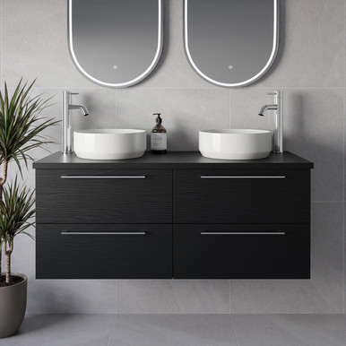 Napoli 460 Wall Mounted 4 Drawer Vanity Unit for Countertop Basins