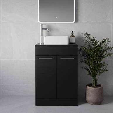 Napoli 390 2 Door Vanity Unit for Countertop Basins