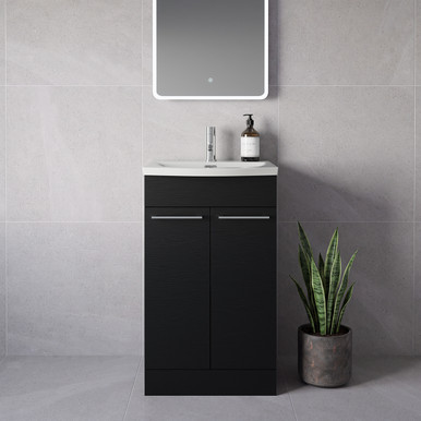 Napoli 390 2 Door Vanity Unit with Arc Basin