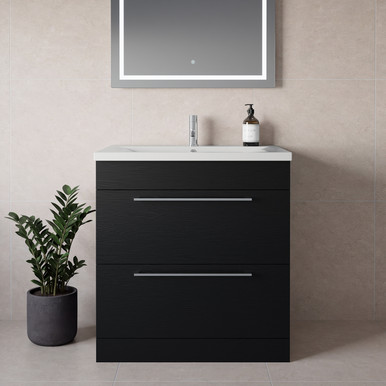 Napoli 460 2 Drawer Vanity Unit with Glide Basin