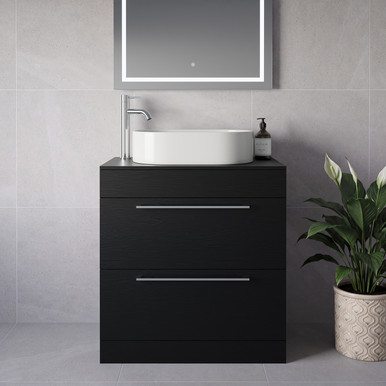Napoli 460 2 Drawer Vanity Unit for Countertop Basins
