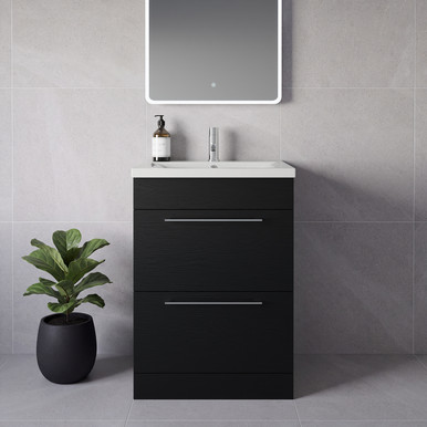 Napoli 460 2 Drawer Vanity Unit with Glide Basin