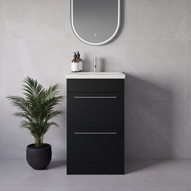 Napoli 390 2 Drawer Vanity Unit with Glide Basin