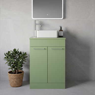 Napoli 390 2 Door Vanity Unit for Countertop Basins