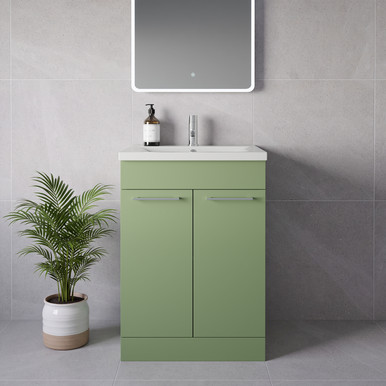 Napoli 460 2 Door Vanity Unit with Glide Basin