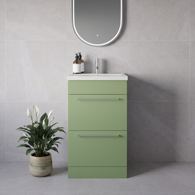 Napoli 390 2 Drawer Vanity Unit with Glide Basin