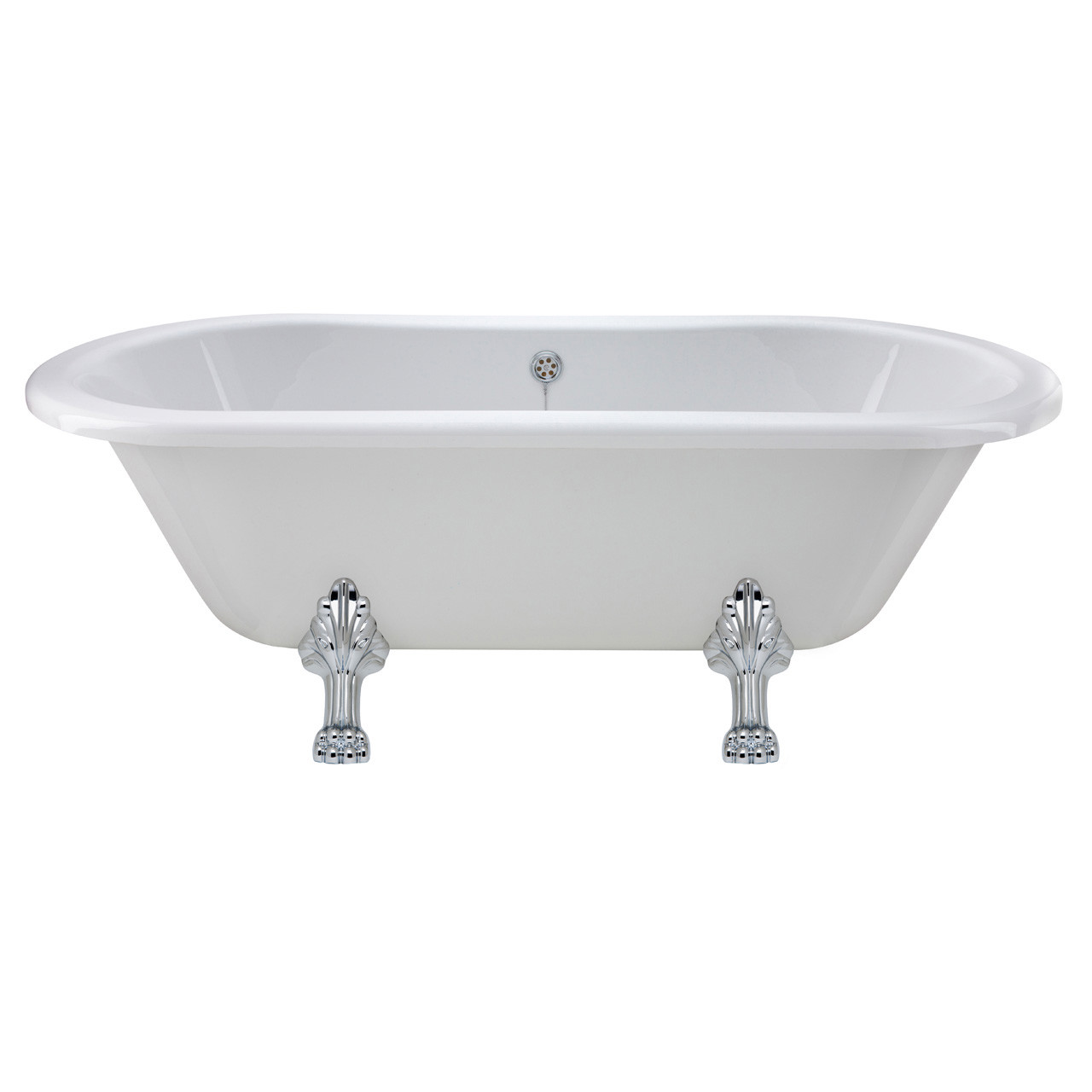 Old London Kingsbury Double Ended Freestanding Bath with Pride Legs