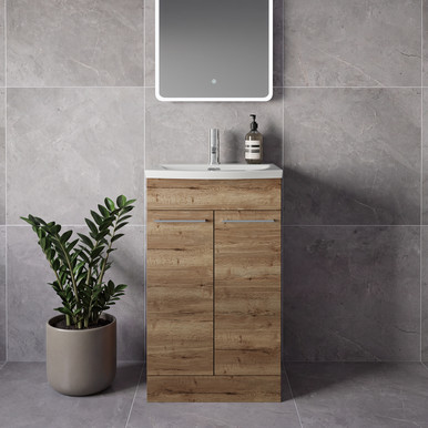 Napoli 390 2 Door Vanity Unit with Arc Basin