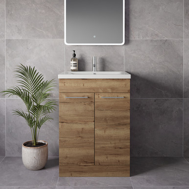 Napoli 460 2 Door Vanity Unit with Glide Basin