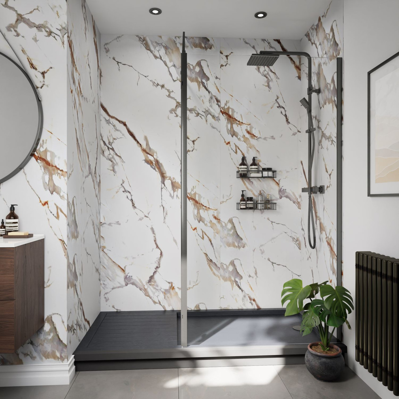 Wholecore 10mm Treviso Matt Solid Core Wall Panel