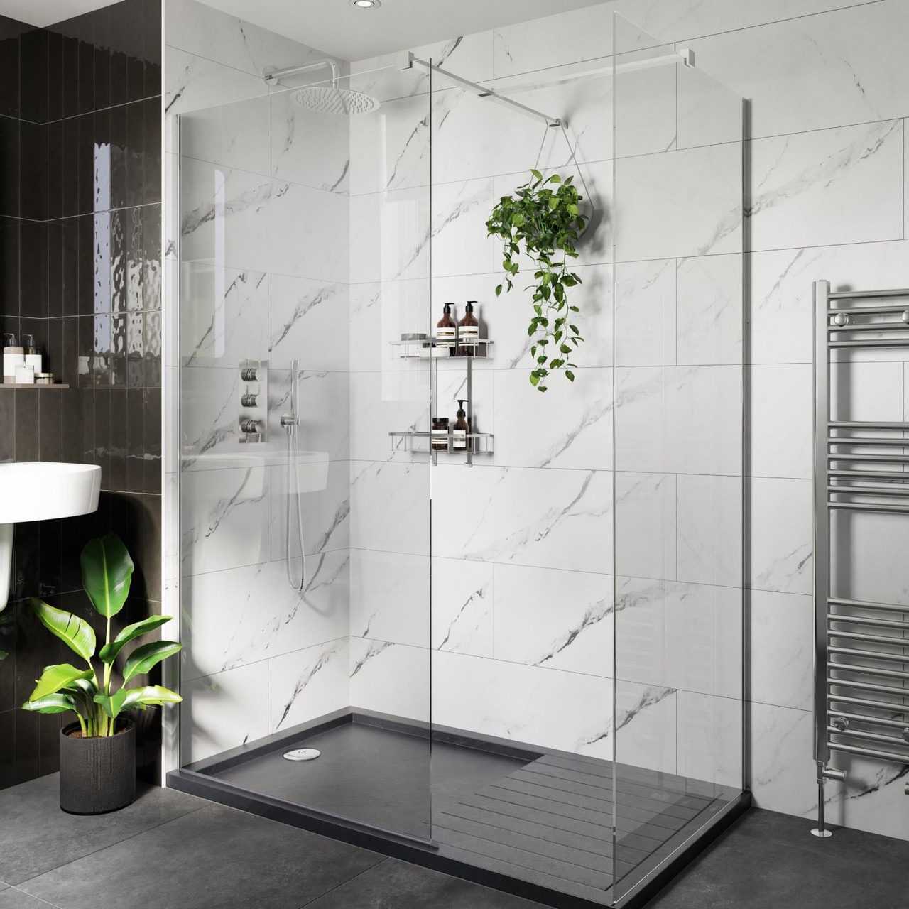WholePanel 8mm Urban Tile Dumbreck Pack of 6