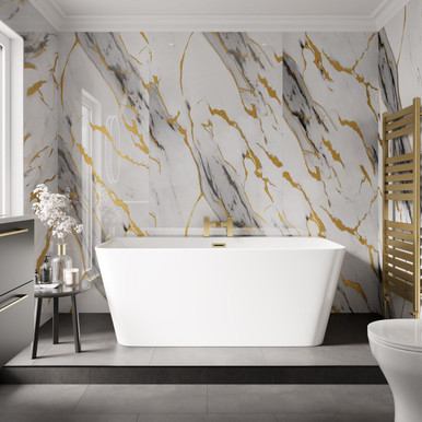 Wholepanel White 10Mm Florence Wall Panel | | Pvc | 1000Mm X 2400Mm