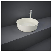 RAK Ceramics Feeling Round Matt Greige Counter Top Basin, alternate view 2
