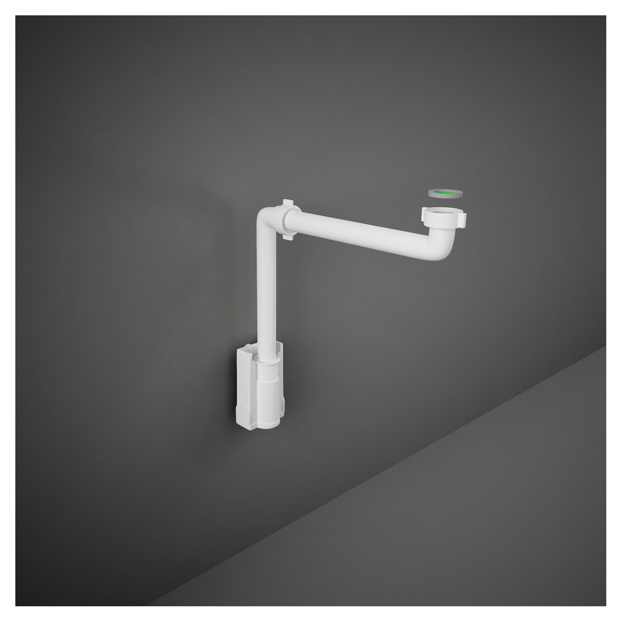 Rak Ceramics White Des Plastic Space Saving Vanity Bottle Tap | 150Mm X 100Mm X 50Mm