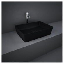 RAK Ceramics Feeling Rectangular Matt Counter Top Basin, alternate view 2