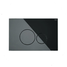 RAK Ceramics Ecofix Glass Flush Plate with Round Push Plates, alternate view 2
