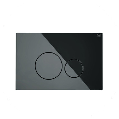 RAK Ceramics Ecofix Glass Flush Plate with Round Push Plates, alternate view 3