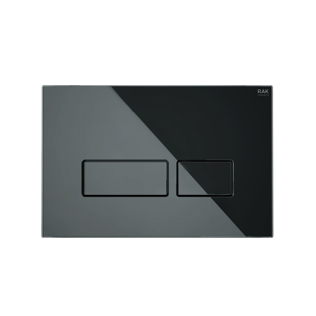 RAK Ceramics Ecofix Glass Flush Plate with Rectangular Push Plates