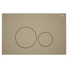 RAK Ceramics Ecofix Matt Flush Plate with Round Push Plates, alternate view 2