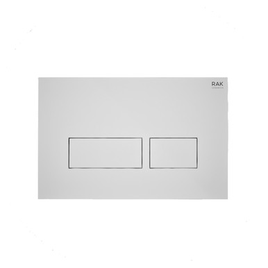 RAK Ceramics Ecofix Matt Flush Plate with Rectangular Push Plates, alternate view 3