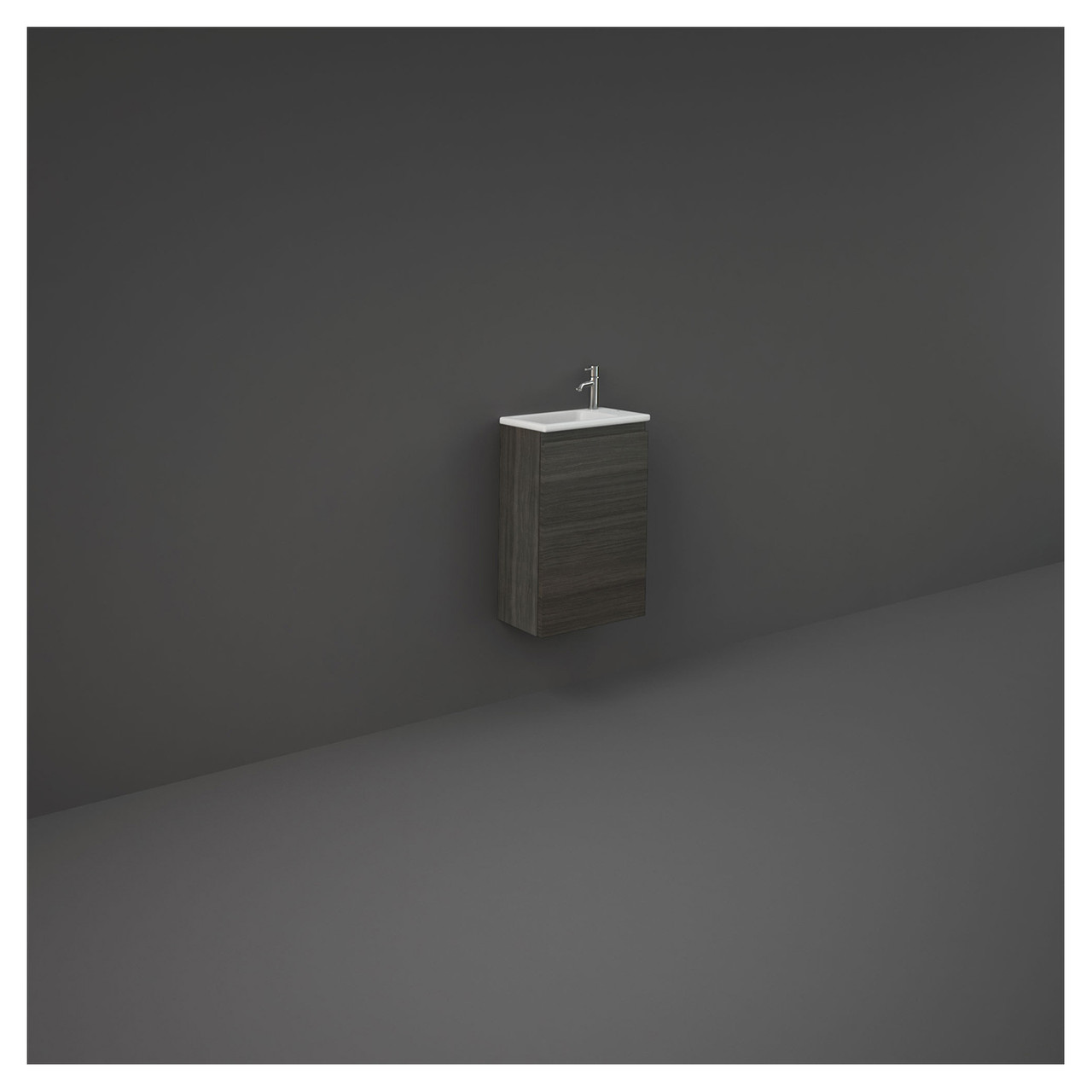 RAK Ceramics Joy Moka Walnut Wall Hung Vanity Unit