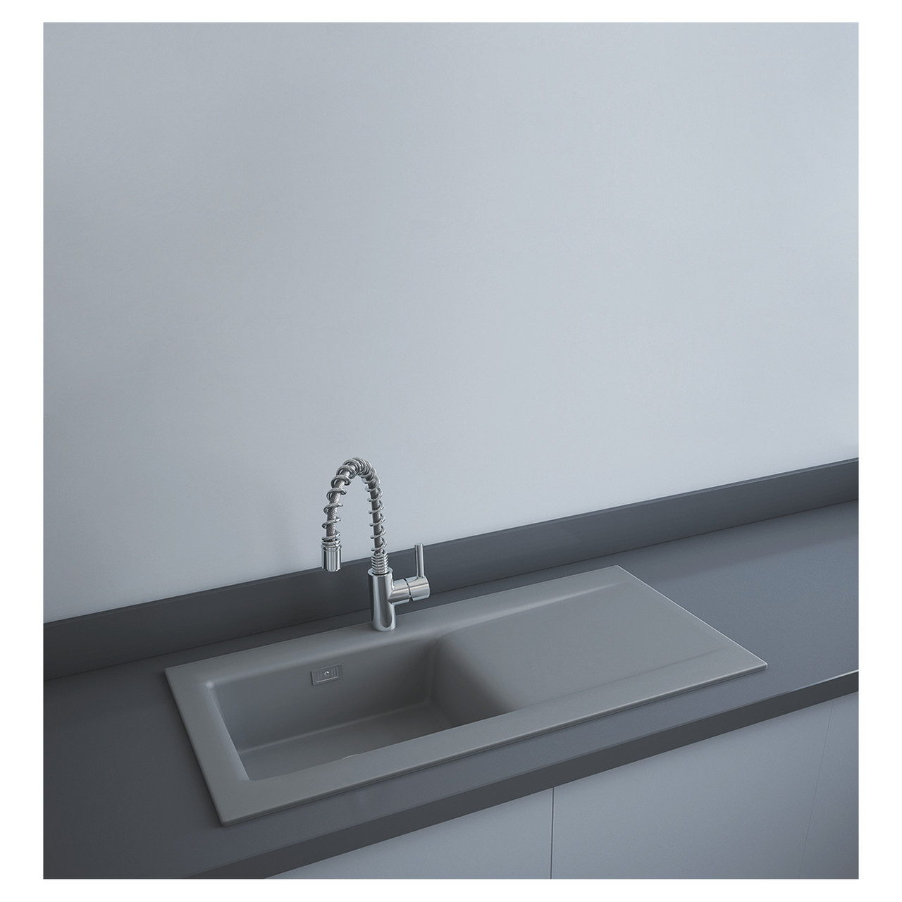 RAK Ceramics Dream 1.0 Bowl Slim Kitchen Sink