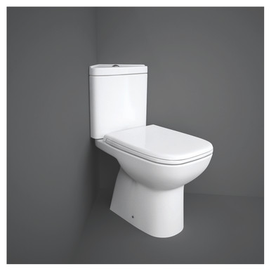 RAK Ceramics Origin Square PP Quick Release Soft Close Toilet Seat, alternate view 3