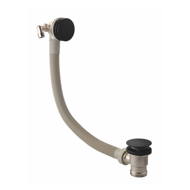 RAK Ceramics Round Bath Overflow Filler with Clicker Waste, alternate view 3