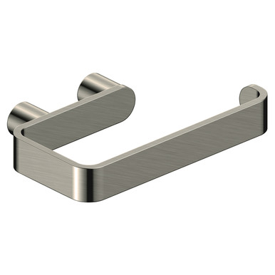 Rak Ceramics Nickel Petit Round Brushed Toilet Roll Holder | | Stainless Steel + Zinc Alloy | 90Mm X 20Mm X 135Mm