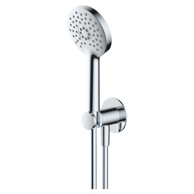 RAK Ceramics Petit Round Shower Handset and Bracket, alternate view 3