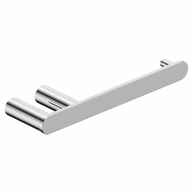 Rak Ceramics Chrome Petit Round Toilet Roll Holder | | Stainless Steel + Zinc Alloy | 59Mm X 20Mm X 195Mm