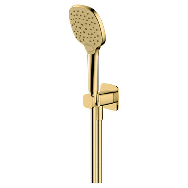 RAK Ceramics Petit Brushed Square Shower Handset and Bracket, alternate view 3