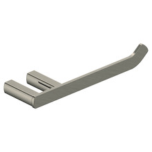 RAK Ceramics Petit Square Brushed Toilet Roll Holder, alternate view 2
