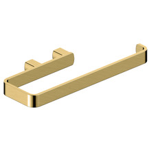 RAK Ceramics Petit Square Brushed Towel Ring, alternate view 2