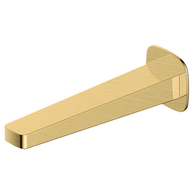 Rak Ceramics Gold Petit Square Brushed Bath Spout | | Brass | 70Mm X 70Mm X 232Mm