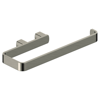 RAK Ceramics Petit Square Brushed Towel Ring, alternate view 3
